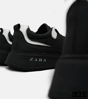 کفش کتانی کژوال کلاسیک مشکی Zara