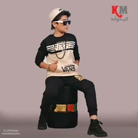 بلوز شلوار پسرانه طرح Vans