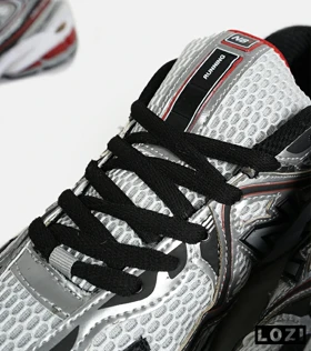 کفش کتانی مردانه و زنانه سفید قرمز مشکی NEW BALANCE 1064