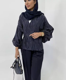 کیمونو ژاکارد کد SV002 برند ردا