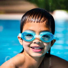 عینک شنا بچه گانه ANTIFOG