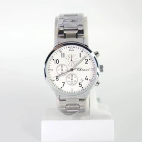 ساعت مچی مردانه چنکسی Chenxi CX907 تاریخ دار و 3موتور فعال کرنوگراف (نقره ای)