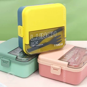 لانچ باکس پلاستیکی 1100ML مدل 132
