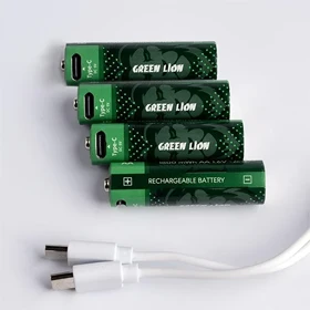 باتری شارژی قلمی گرین لاین مدل GREEN LION GNRGBAA