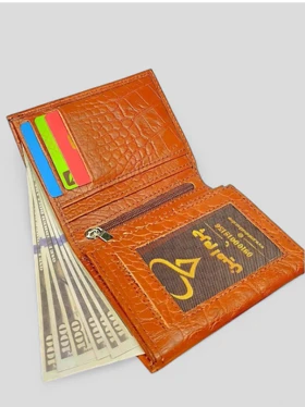کیف پول مردانه مدل جیبی چرمی