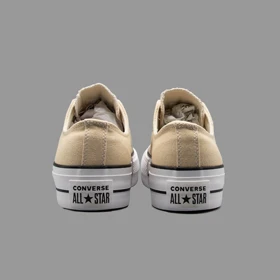 کانورس پلتفرم کرم ساق کوتاه Converse Platform Cream Lowtop