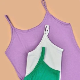 تاپ بندی نخ پنبه کشی قد 55 رنگبندی