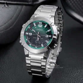 ساعت کاسیو صفحه سبز Casio AMW-870DA-3AV