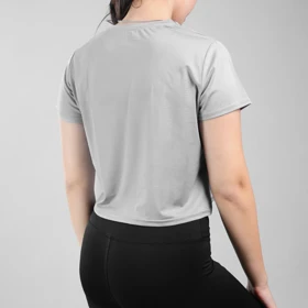 کراپ ورزشی زنانه نایک مدل Py-2B1361 طوسی