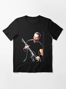 تیشرت متالیکا تیشرت James Hetfield Vector Art 3 کد 173693