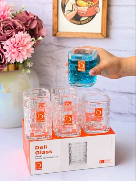 لیوان شربت خوری 185میلba144/ DELI