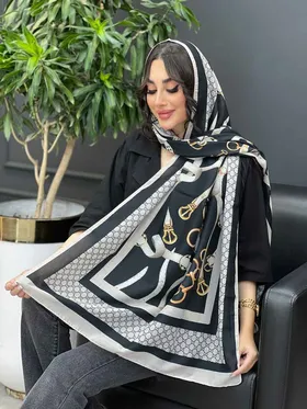 شال گوچی طرح کمربندی