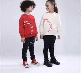 بلوز دورس بچگانه با طرح انار