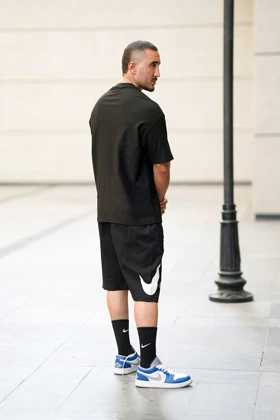 تیشرت ورزشی نایک ژله ای مشکی