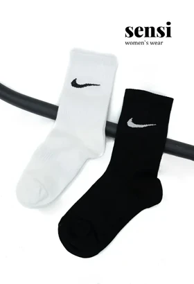 جوراب نایک نیم ساق کش کد1000051