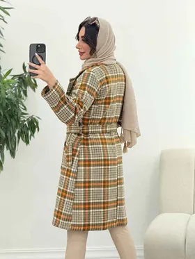 پالتو ژیله دار شش دکمه
