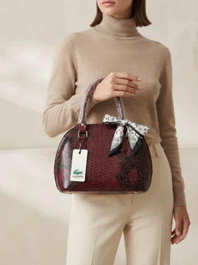 کیف زنانه پوست ماری زرشکی LOUIS VUITTON ترند مد
