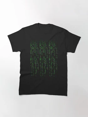 تیشرت طرح Matrix | تیشرت فیلم ماتریکس کد 100847