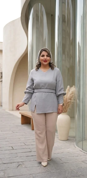 شومیز سایزبزرگ روژا
