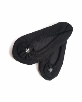 پاپوش زنانه کاموا گل‌دار سیلکا