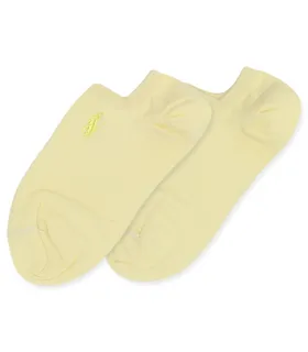 جوراب قوزکی گلدوزی طرح Polo طیف زرد