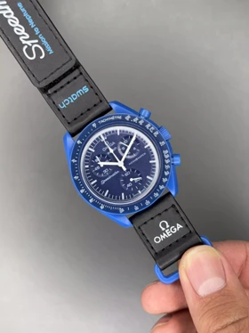 ساعت مچی امگا سواچ ماموریت به نپتون Omega x Swatch Mision to the Neptune