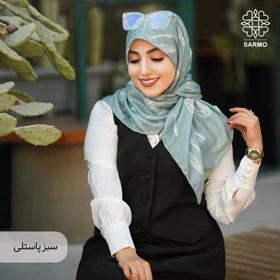 روسری نخ پنبه آریا