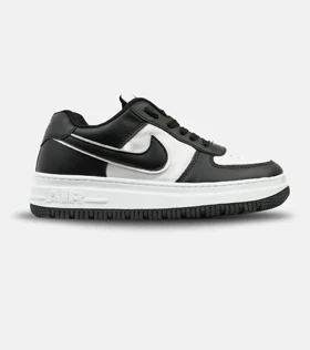 کفش کتانی بزرگ پا مشکی سفید نایک NIKE AIR FORCE