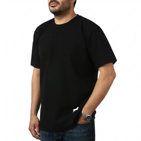 تیشرت آستین کوتاه بیسکوییتی مردانه کاکتوس مدل 2511243