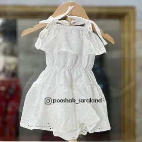 بادی دامن دار نوزاد دخترانه