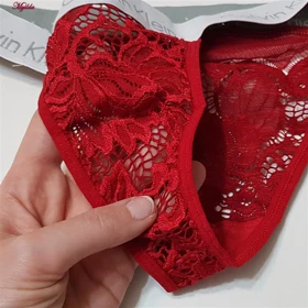 شورت زنانه مدل دانتل کش پهن قرمز کد 4881