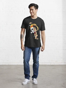 تیشرت وان پیس طرح لوفی luffy کد 84657