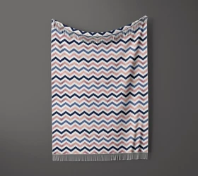 شال مبل ریش دار sofa shawl 227