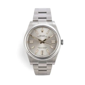 ساعت رولکس اویستر پرپچوال مردانه سیلور Rolex-4123-G