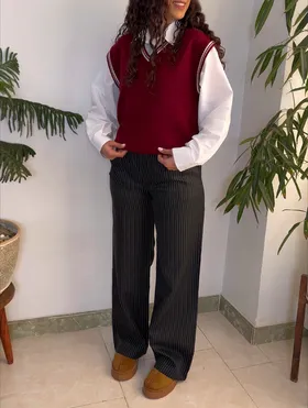 شلوار راه راه کلاسیک