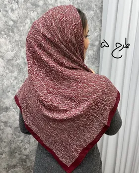 روسری نخی طرحدار 4004