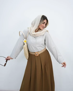 شومیز راه‌راه پروانه