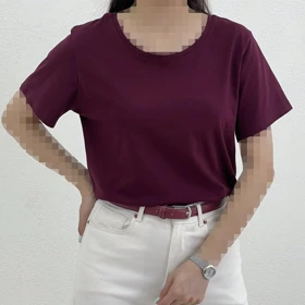 تیشرت زنانه مینیمال پشت گره‌ای | آی بولک