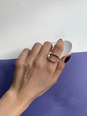 انگشترای ظریف مینیمال