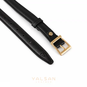 کمربند زنانه چرم یلسان مدل آتیس کد 052-GN