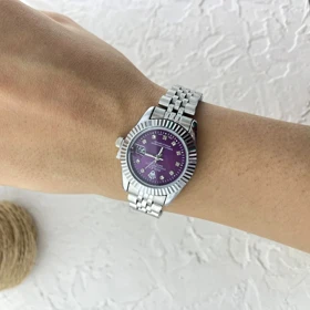 ساعت مچی زنانه طرح رولکس، ظرافت بی‌نظیر در دستان شما