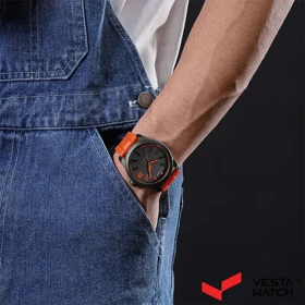 ساعت مچی مردانه نیوی فورس NAVI FORCE مدل NF 9202 B/O/O