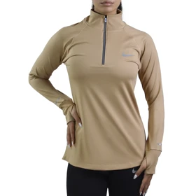 استرج نیم زیپ زنانه نایک مدل SRN-2B1286 کرم