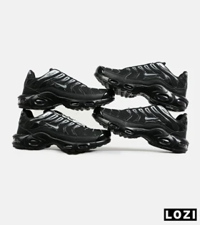 کفش کتانی مردانه و زنانه مشکی سفید NIKE AirMax Plus TN Ultra
