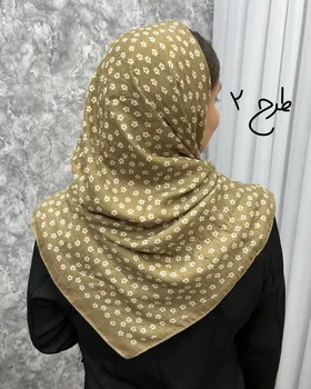 روسری نخی گل‌دار 4022