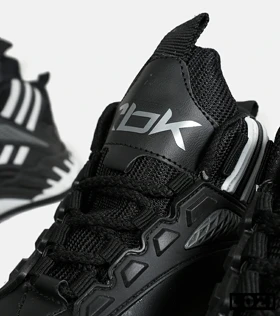 کفش کتانی ساق‌دار مشکی سفید Reebok Shaq Attaq