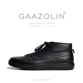 کتانی نیم‌ساق دژفول گازولین مشکی - GAAZOLIN Dejfull-Mid Mono Black W