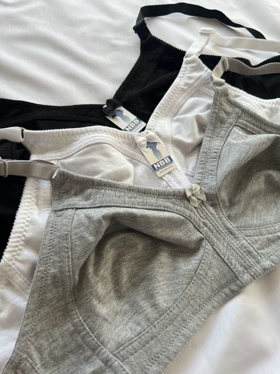 سوتین نخی بدون فنر و ابر NBB کد: 351