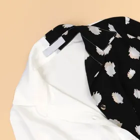 شومیز گره‌ای پلنگی
