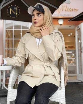 ترنچ کت کتان زارا